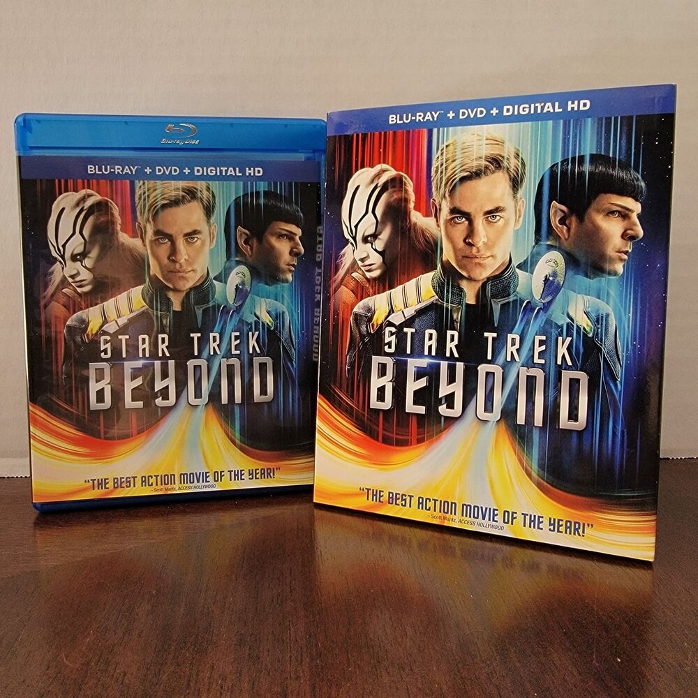 BLU-RAY/DVD Star Trek Beyond w/ outter & inner sleeve